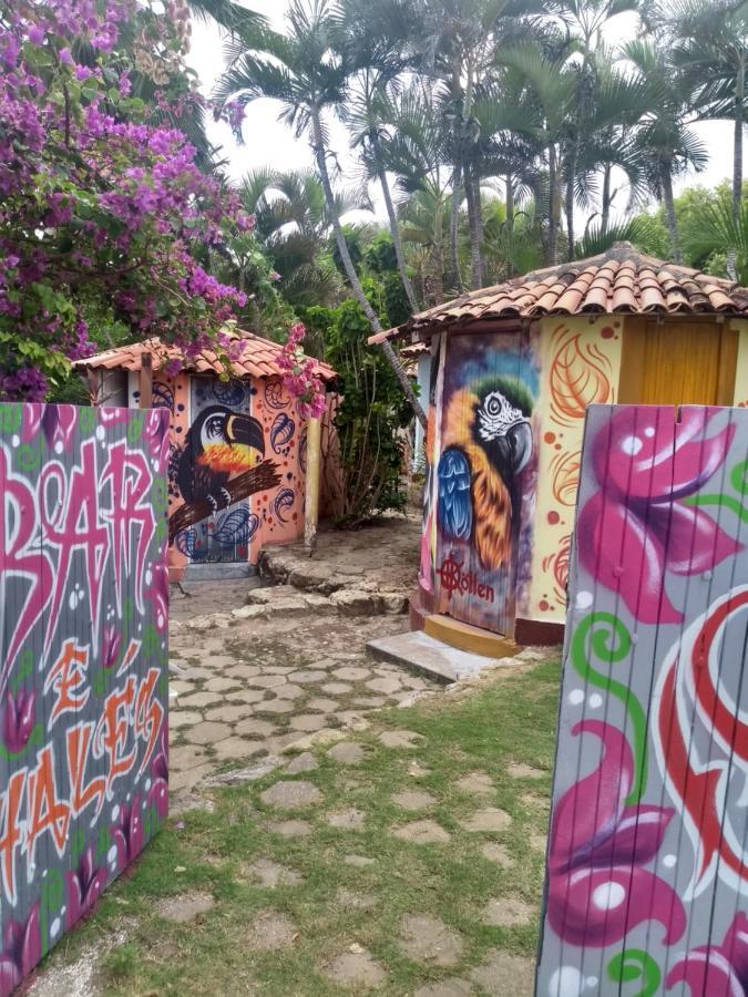 Aldeia Das Flores - Hostel E Camping Жакуман Экстерьер фото